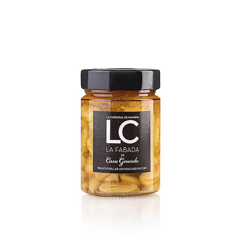 La Fabada - Rebus kacang Asturian yang diperbuat daripada kacang Fabe, LC - 340g - kaca La Fabada - Rebus kacang Asturian yang diperbuat daripada kacang Fabe, LC - 340g - kaca