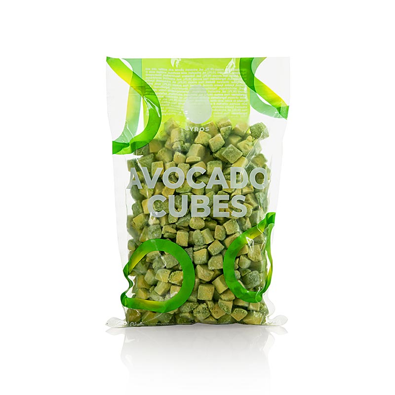 Avocado Cubes, Würfel, gesalzen, Syros - 1 kg - Beutel