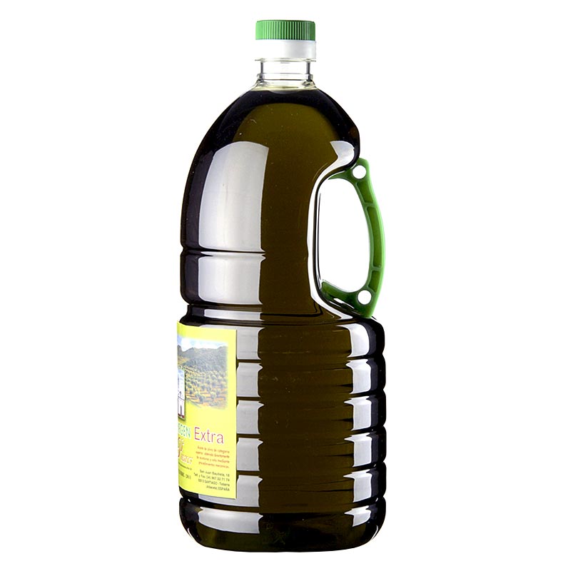 Minyak zaitun extra virgin, Hacienda Pinares, keasaman 0,2%. - 2 liter - botol PE Minyak zaitun extra virgin, Hacienda Pinares, keasaman 0,2%. - 2 liter - botol PE