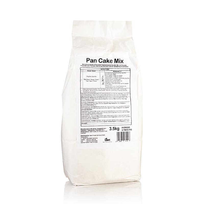 Pan Cake Teig Mix, Dawn - 3,5 kg - Sack