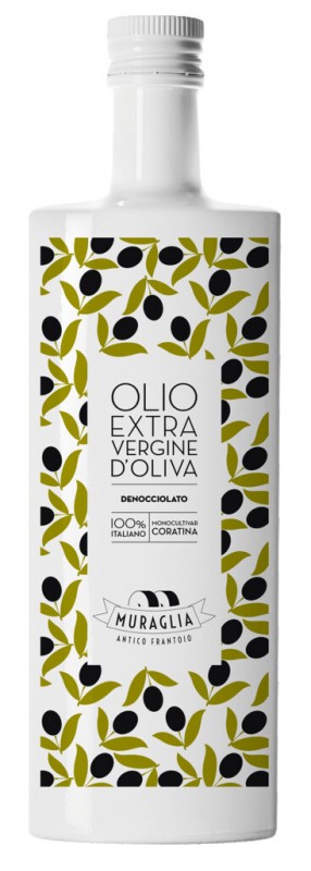 Essenza Denocciolato Coratina, Extra Virgin Olivenolie, Muraglia - 500 ml - Flaske