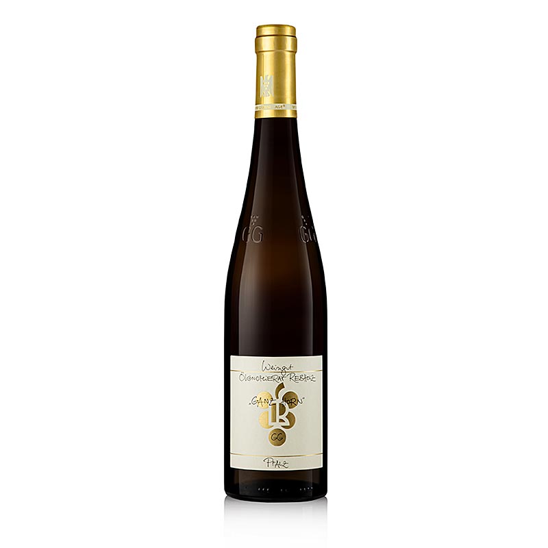 2020er Ganz Horn Riesling GG, trocken, 12,5 % vol., Rebholz, BIO - 750 ml - Flasche