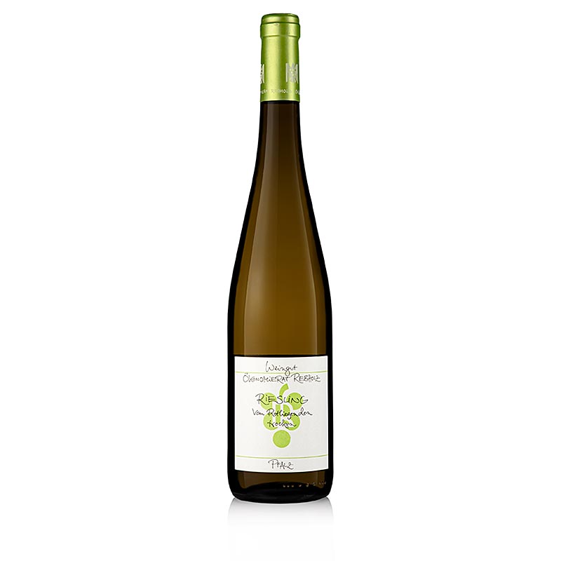 2021 Riesling uit Rotlegen, droog, 12% vol., wijnstokhout, biologisch - 750 ml - Fles