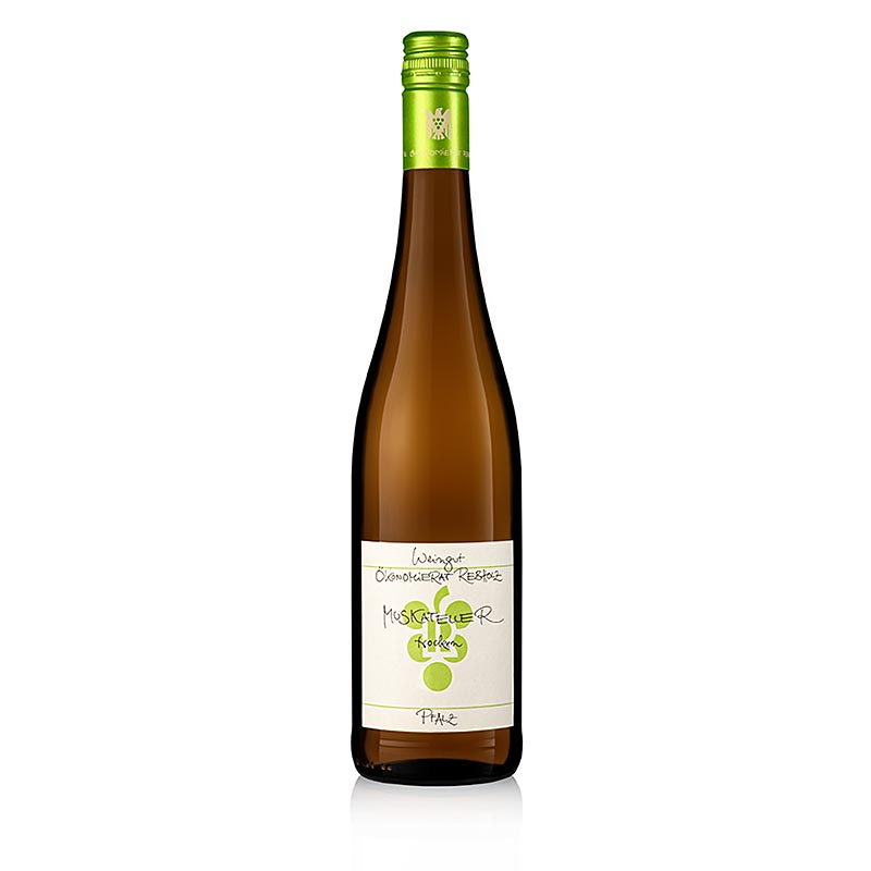 2022 Muscat, droog, 12% vol., wijnstokhout, biologisch - 750 ml - Fles