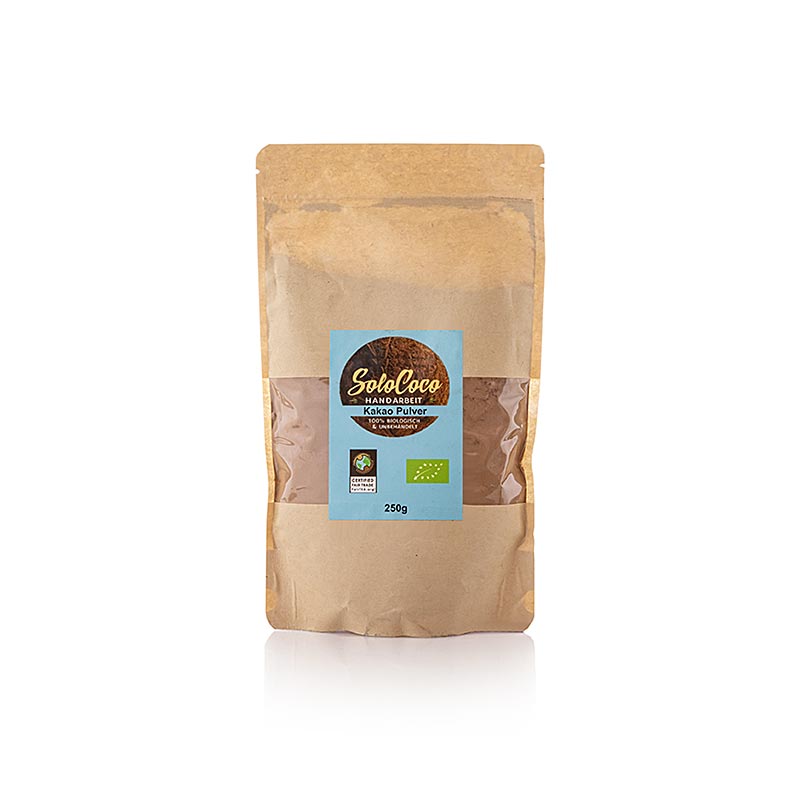 SoloCoco cacao en polvo, organico - 250 gramos - bolsa