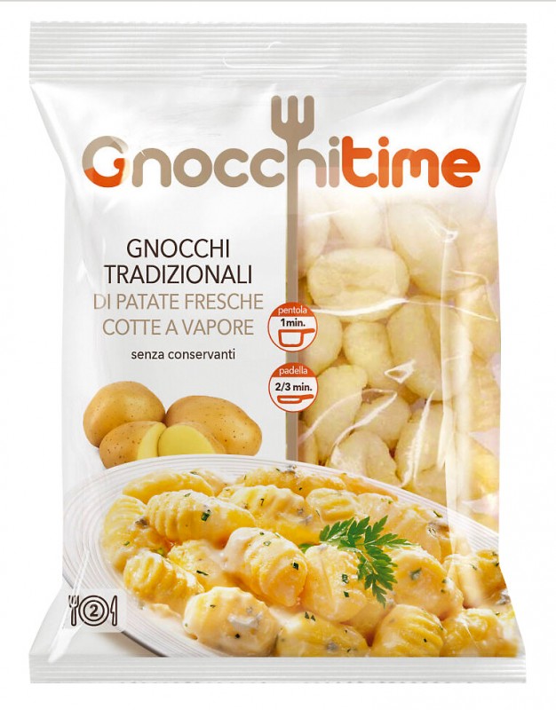 Gnocchi di patata fresca, gnocchi di patate, So Pronto - 500 g - borsa