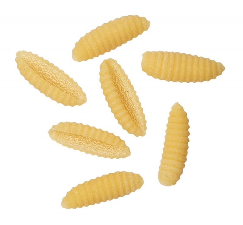 Malloreddus 49, pasta made from durum wheat semolina, Su Guttiau - 500g - pack