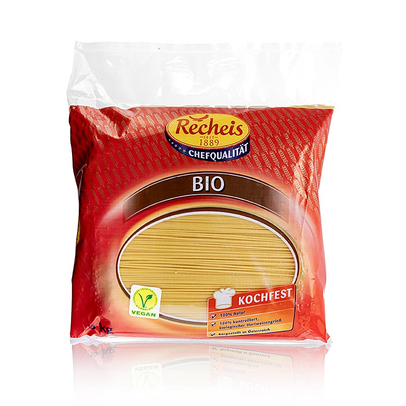 Recheis - spaghetti, biologisch - 5 kg - tas