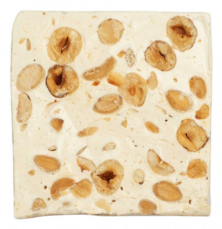 3 - Torrone morbido con nocciole e mandorle, nougat com avelas e amendoas do Piemonte, macio, Antica Torroneria Piemontese - 80g - pacote 3 - Torrone morbido con nocciole e mandorle, nougat com avelas e amendoas do Piemonte, macio, Antica Torroneria Piemontese - 80g - pacote