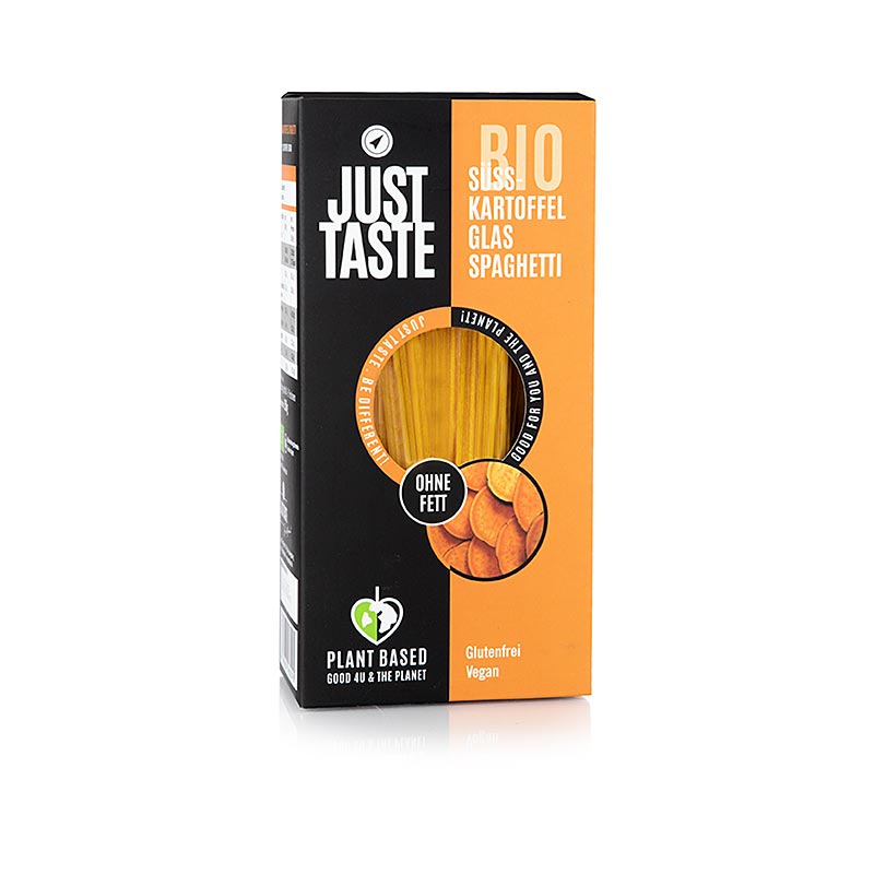 Just Taste Yellow Sweet Potato Glass Noodle Spaghetti, gluten-free, ORGANIC - 250 g - box