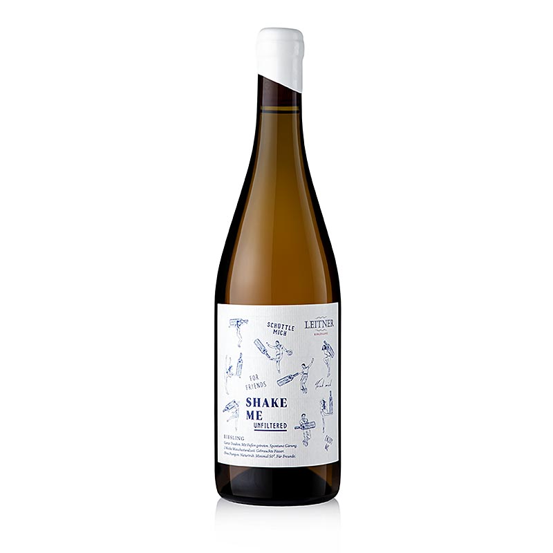 2022 Schud mij! Riesling, droog, 12% vol., Leitner, biologisch - 750 ml - Fles