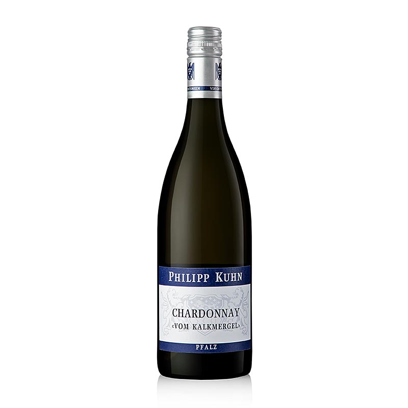 2022 Chardonnay kalkkikivimerelista, kuiva, 13 tilavuusprosenttia, Philipp Kuhn - 750 ml - Pullo