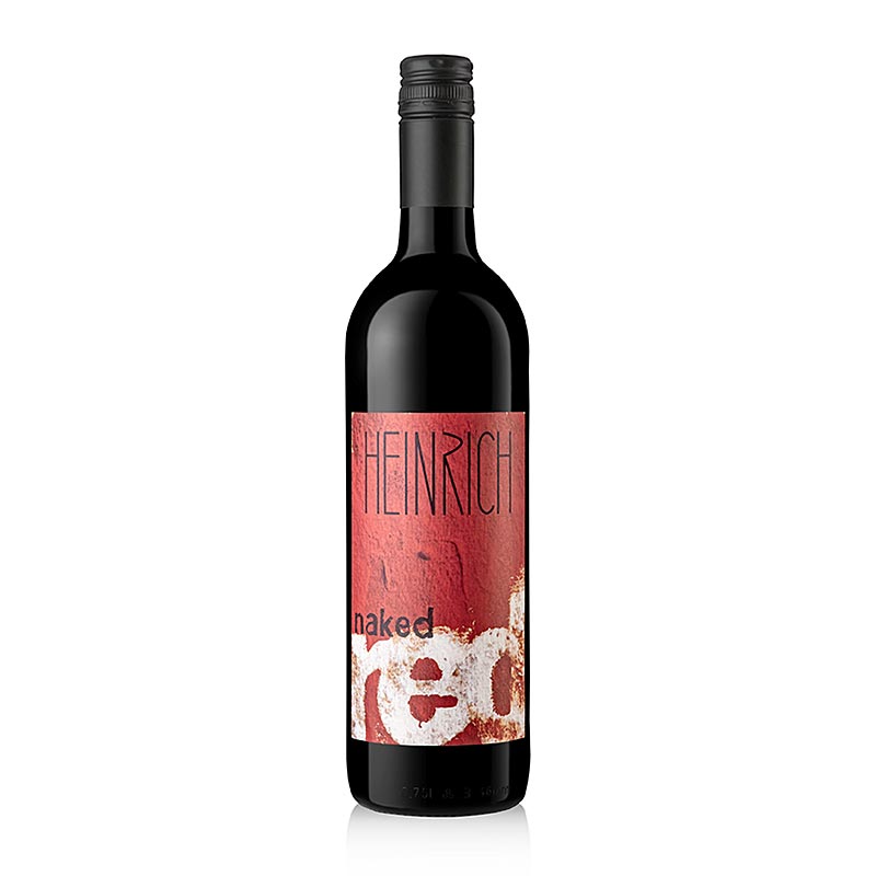 Naked Red punaviini, kuiva, 12,5% vol., Gernot Heinrich, luomu - 750 ml - Pullo