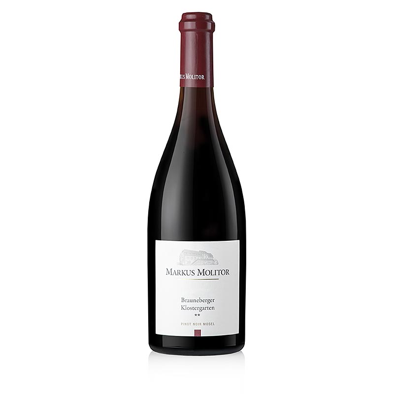 2019er Brauneberger Klostergarten Pinot Noir, trocken, 13,5% vol., Molitor - 750 ml - Flasche