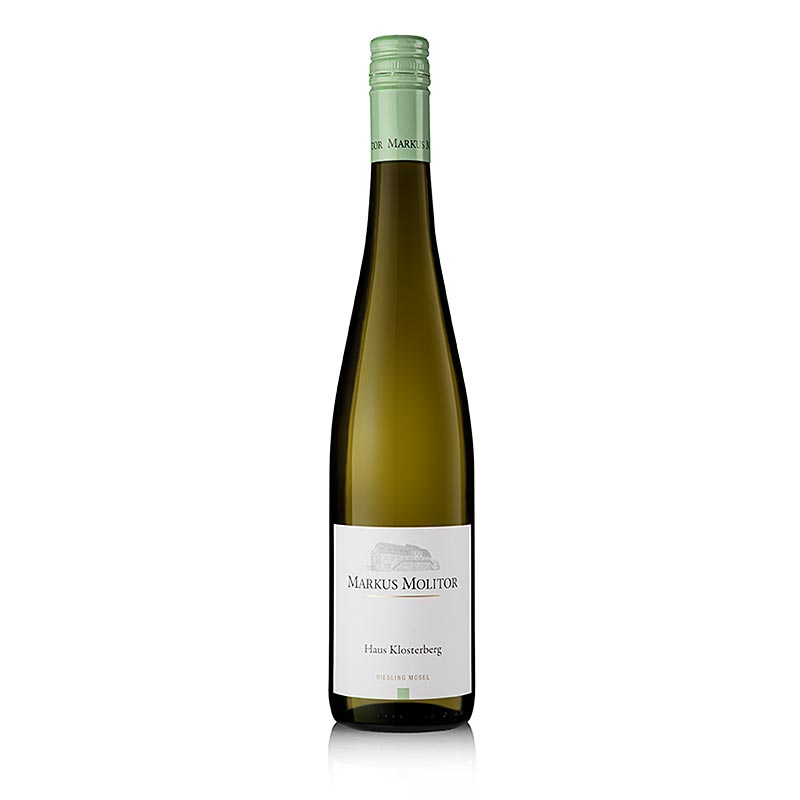 2022er Haus Klosterberg Riesling, feinherb, 10 % vol., Molitor - 750 ml - Flasche