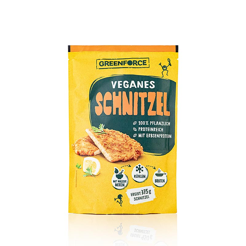 Perzierje Greenforce per schnitzels vegane, e bere nga proteina bizele - 125 g - Perzierje Greenforce per schnitzels vegane, e bere nga proteina bizele - 125 g -