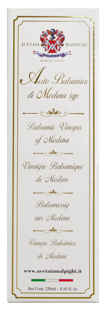 Aceto Balsamico di Modena IGP Oro, Aceto Balsamico di Modena IGP, Malpighi - 250 ml - Sticla Aceto Balsamico di Modena IGP Oro, Aceto Balsamico di Modena IGP, Malpighi - 250 ml - Sticla