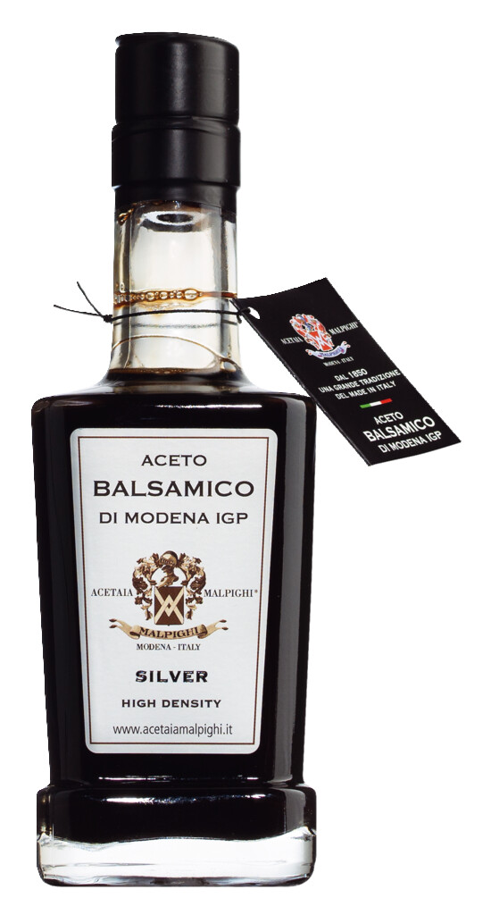 Aceto Balsamico di Modena IGP Argento, Aceto Balsamico di Modena IGP, Malpighi - 250ml - Botol