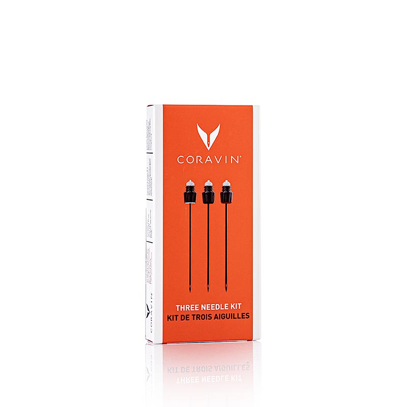 Coravin Wine Access System - 3-needle set with cleaning device - 4 pcs. - box Coravin Wine Access System - 3-needle set with cleaning device - 4 pcs. - box