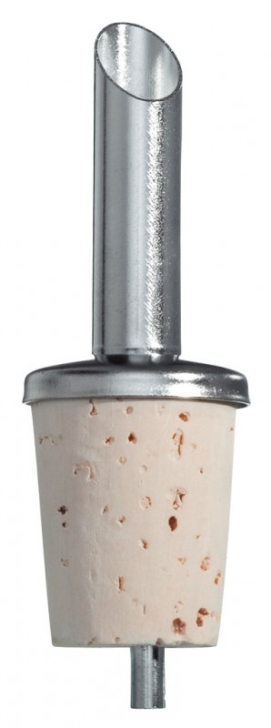 Pourer, elegant design, made of cork and metal, Viani - piece - Pourer, elegant design, made of cork and metal, Viani - piece -