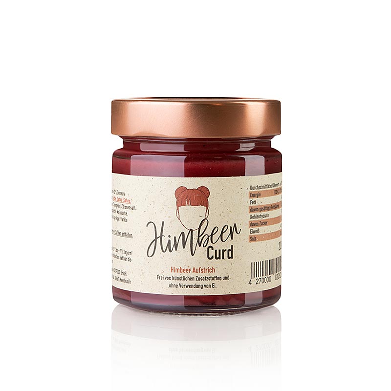Missy`s Raspberry Curd - 200 g - Glas Missy`s Raspberry Curd - 200 g - Glas