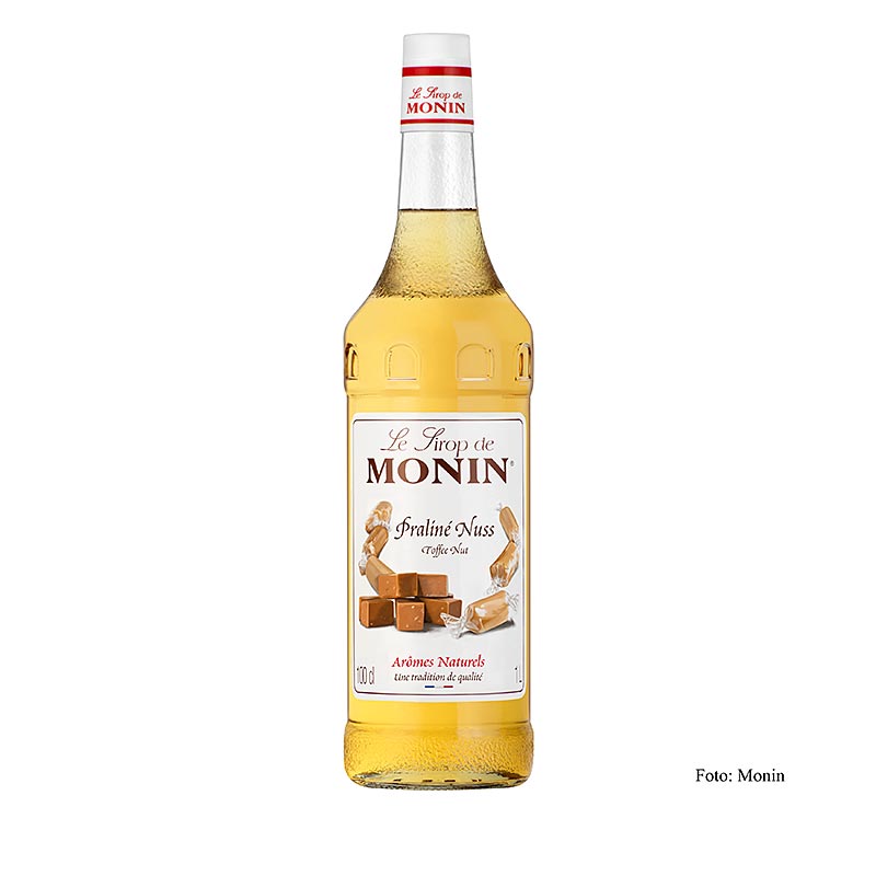 Sirap Kacang Monin Praline 1:8, 1l, botol kaca - 1 liter - Botol Sirap Kacang Monin Praline 1:8, 1l, botol kaca - 1 liter - Botol