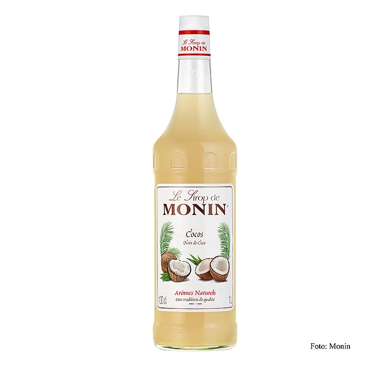 Jarabe de coco Monin 1:8 - 1 litro - Botella Jarabe de coco Monin 1:8 - 1 litro - Botella