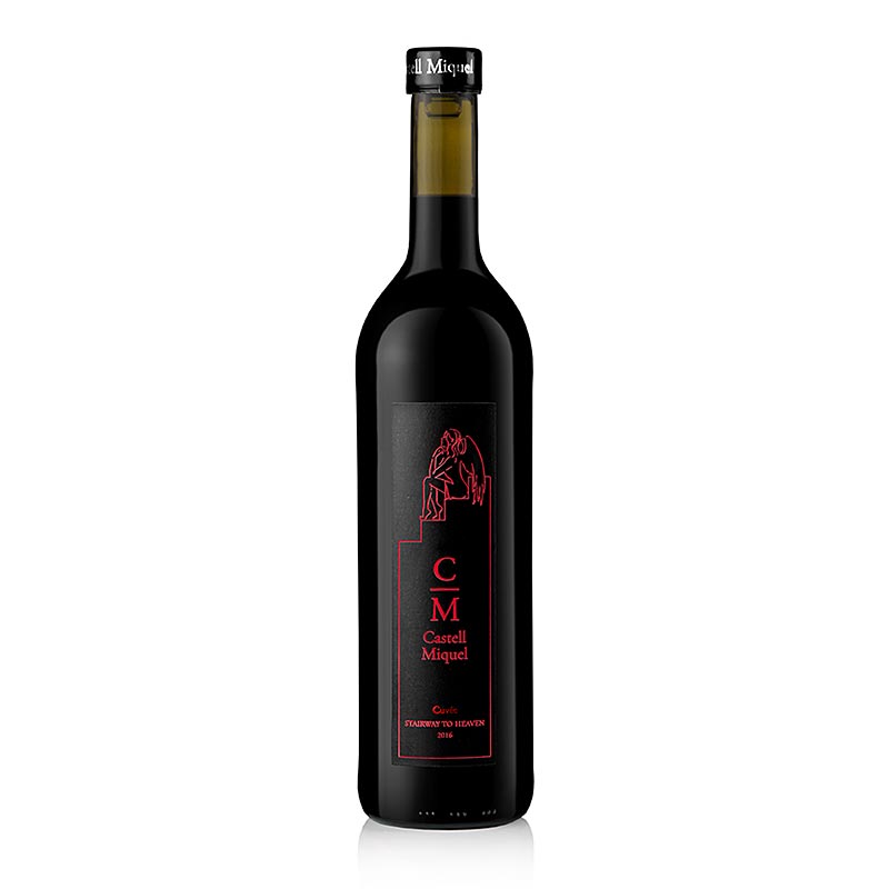 2016 Stairway to Heaven cervene vino cuvee, suche, 13,5 % obj., Castell Miquel - 750 ml - Lahev 2016 Stairway to Heaven cervene vino cuvee, suche, 13,5 % obj., Castell Miquel - 750 ml - Lahev