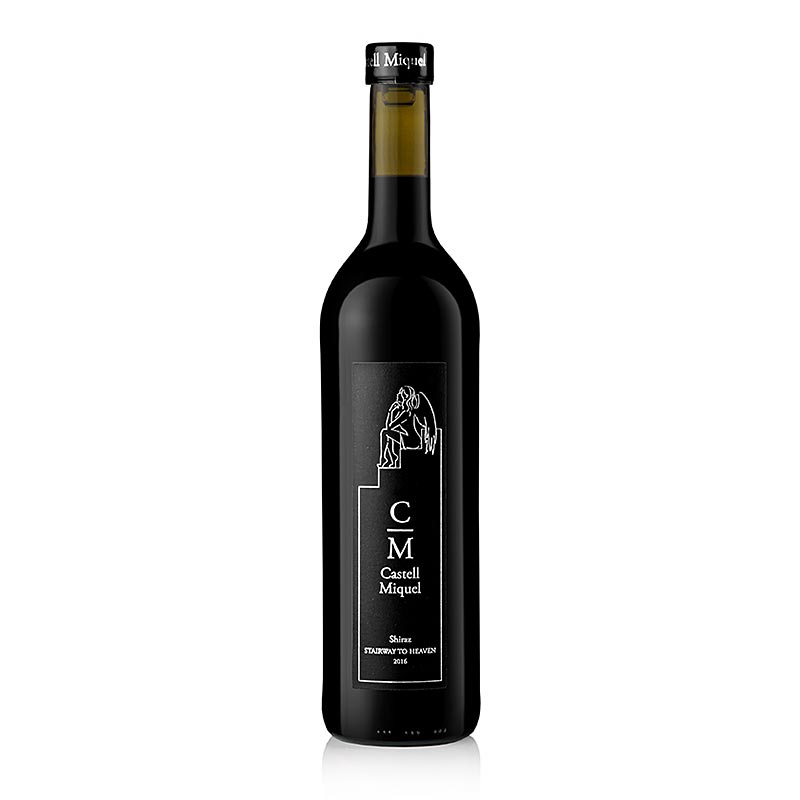 2016 Stairway to Heaven, Shiraz, 13,5 % obj., Castell Miquel Mallorca - 750 ml - Lahev 2016 Stairway to Heaven, Shiraz, 13,5 % obj., Castell Miquel Mallorca - 750 ml - Lahev
