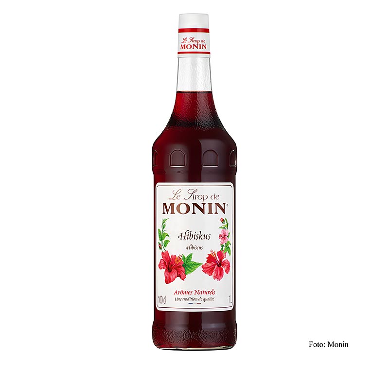Monin ibiskovy sirup 1:8 - 1 litr - Lahev Monin ibiskovy sirup 1:8 - 1 litr - Lahev
