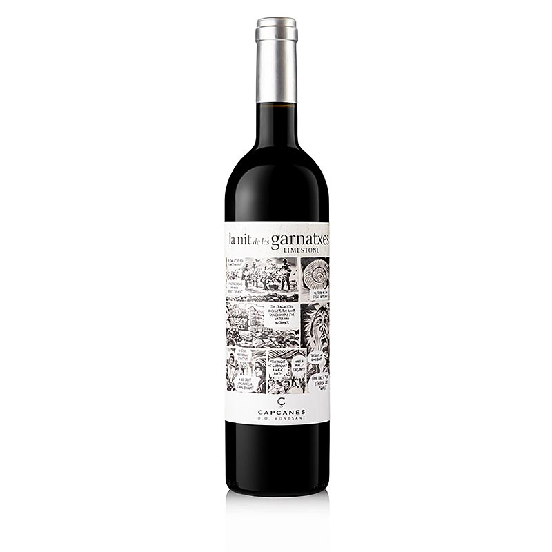 2018 Nit de les Garnatxes Calissa (Limest) wytrawne, 14,5% obj., Capcanes - 750ml - Butelka 2018 Nit de les Garnatxes Calissa (Limest) wytrawne, 14,5% obj., Capcanes - 750ml - Butelka