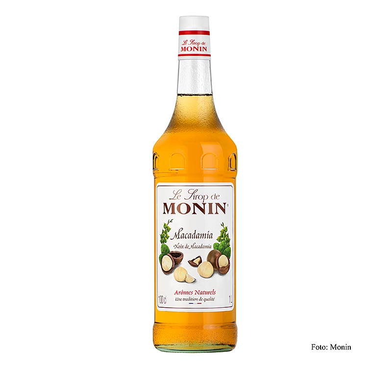 Monin sirup z makadamovych orechov 1:8 - 1 liter - Flasa Monin sirup z makadamovych orechov 1:8 - 1 liter - Flasa