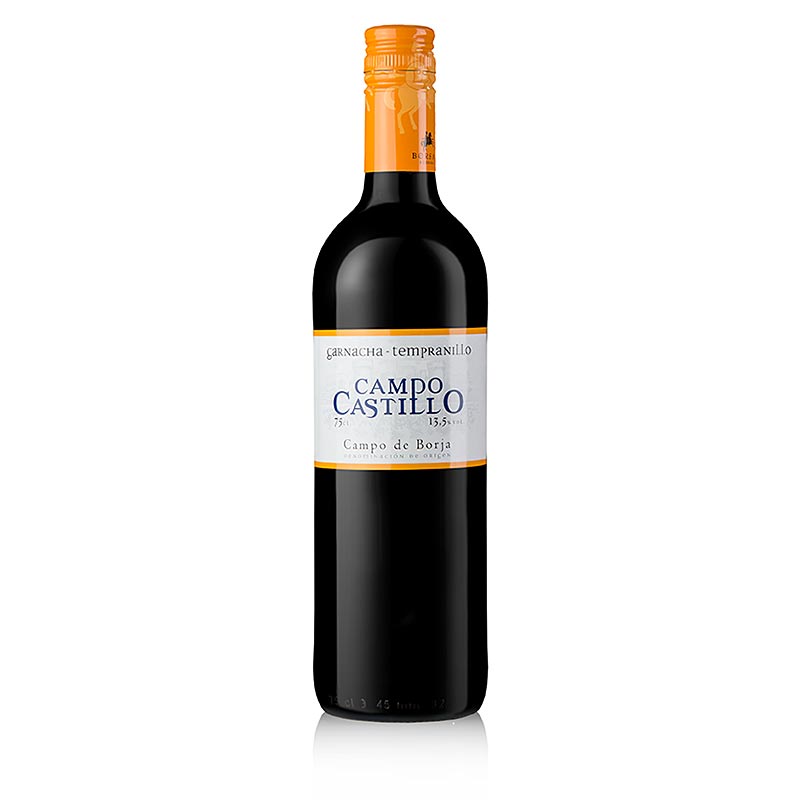 2021 Campo Castillo Garnacha Tempranillo, sec, 13,5% vol., Bodegas Borsao - 750 ml - Ampolla 2021 Campo Castillo Garnacha Tempranillo, sec, 13,5% vol., Bodegas Borsao - 750 ml - Ampolla