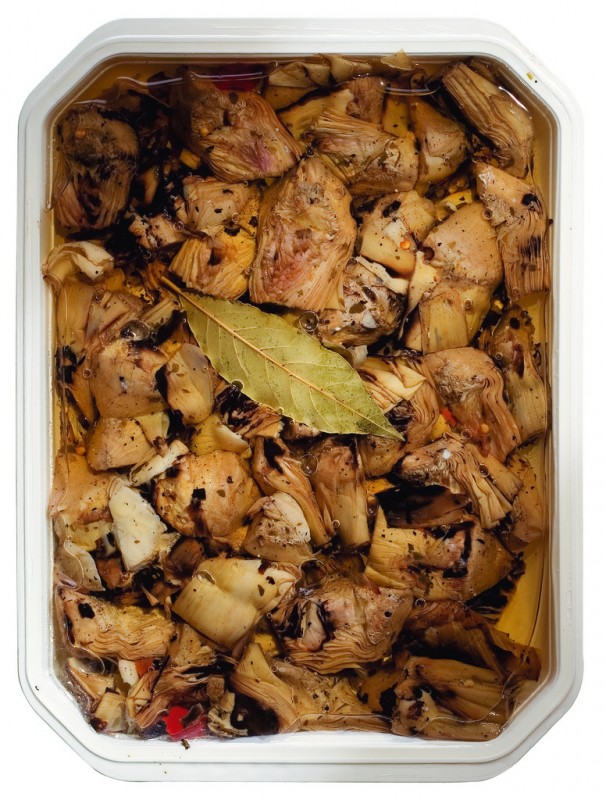 Carciofi grigliati, grilled artichokes, buscema - 1,000 g - Bowl