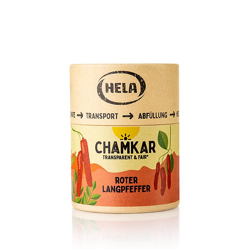 HELA Chamkar - Raudhur langur pipar, thurrkadhur - 65g - Ilmur kassi HELA Chamkar - Raudhur langur pipar, thurrkadhur - 65g - Ilmur kassi