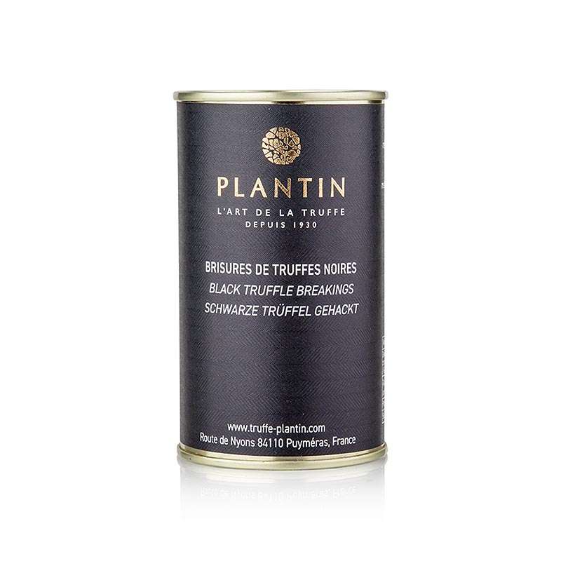 Trufa noble de invierno (Tuber melanosporum), brisures, finamente picada, plantin - 105g - poder Trufa noble de invierno (Tuber melanosporum), brisures, finamente picada, plantin - 105g - poder
