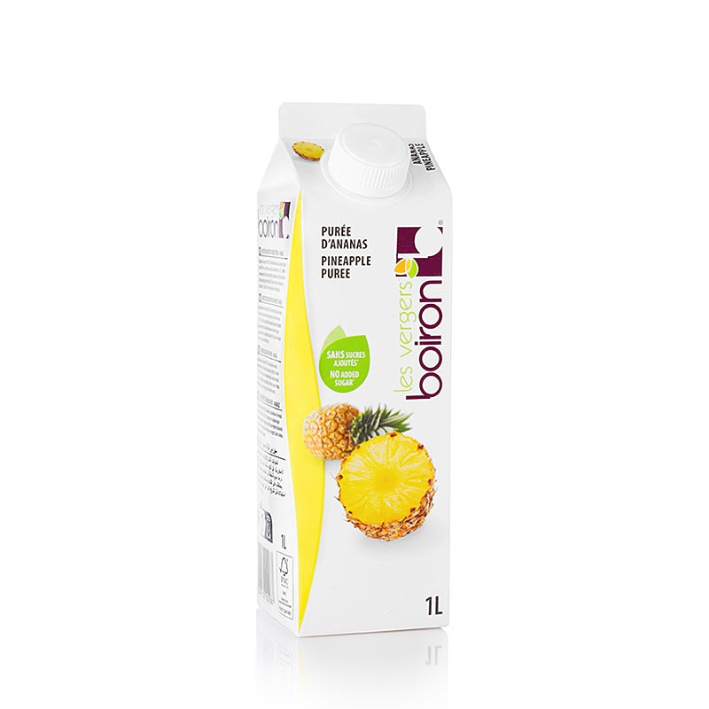 Piure de ananas Boiron, pasteurizat, 100% fructe - 1 l - sac Piure de ananas Boiron, pasteurizat, 100% fructe - 1 l - sac