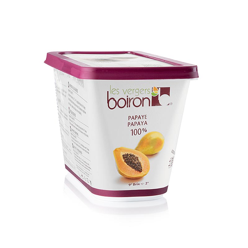 Piure de papaya Boiron, neindulcit - 1 kg - Carcasa PE Piure de papaya Boiron, neindulcit - 1 kg - Carcasa PE
