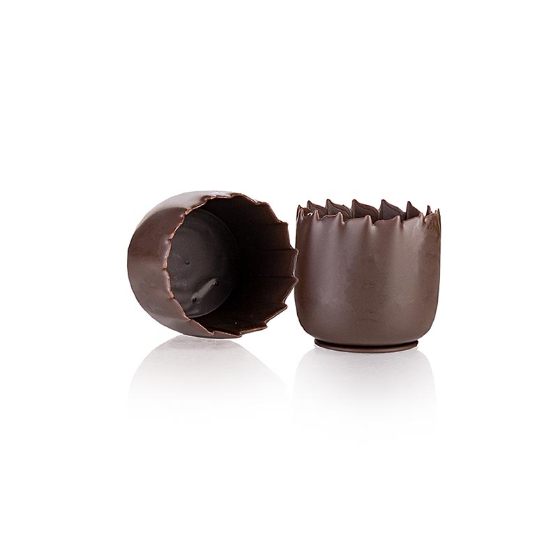 Coupe a de a coudre en chocolat fonce, o 2,5 cm, H 2,5 cm, Dobla (18115) - 302g, 72 pieces - Papier carton Coupe a de a coudre en chocolat fonce, o 2,5 cm, H 2,5 cm, Dobla (18115) - 302g, 72 pieces - Papier carton
