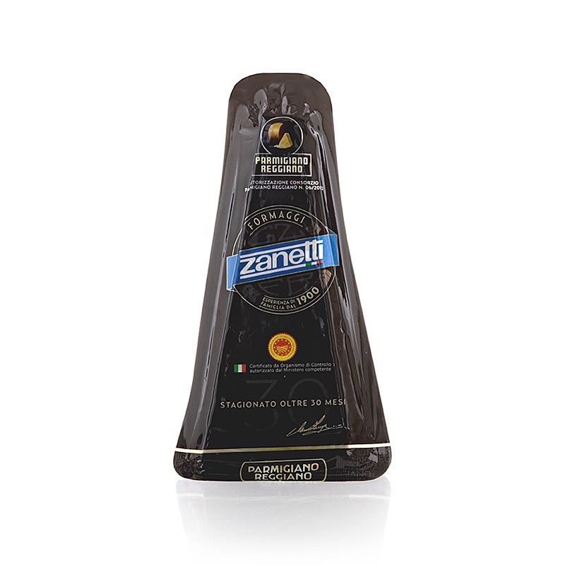 Parmezaanse kaas - Parmigiano Reggiano DOP (BOB), eerste kwaliteit, minimaal 30 maanden gerijpt - 250g - Blaren Parmezaanse kaas - Parmigiano Reggiano DOP (BOB), eerste kwaliteit, minimaal 30 maanden gerijpt - 250g - Blaren