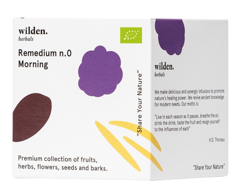 Remedium n.0 Matin, bio, melange de the du matin, sachet, bio, Herbes Wilden - 10x2g - paquet Remedium n.0 Matin, bio, melange de the du matin, sachet, bio, Herbes Wilden - 10x2g - paquet