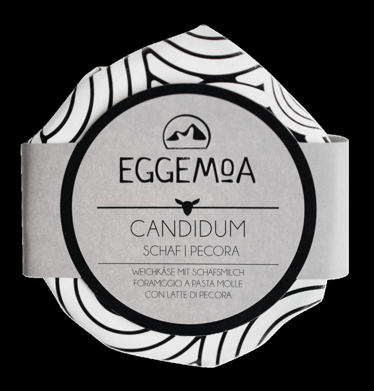 Candidum con latte di pecora, zachte kaas van schapenmelk met witte schimmel, Eggemairhof Steiner - ca. 280 gram - kg Candidum con latte di pecora, zachte kaas van schapenmelk met witte schimmel, Eggemairhof Steiner - ca. 280 gram - kg