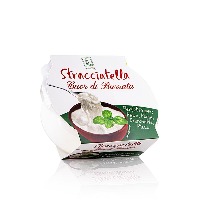 Stracciatella, Pasta - Queso Filata, Viva Italia - 140g - carcasa de PE