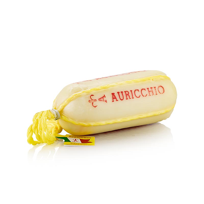 Provolone Salamino, Paste Filata Branza, Auricchio - aproximativ 900 g - vid Provolone Salamino, Paste Filata Branza, Auricchio - aproximativ 900 g - vid