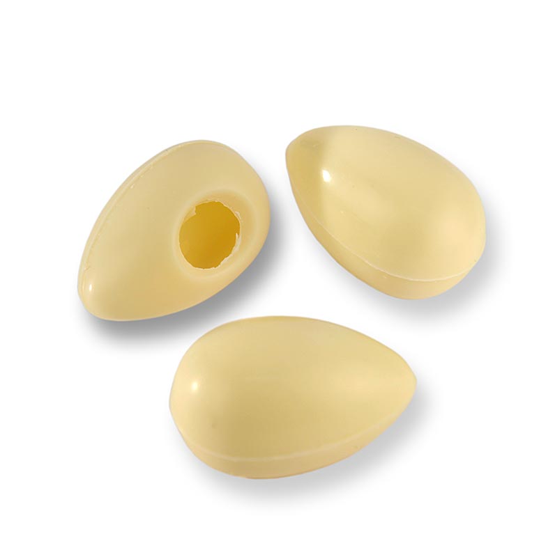 Pralinagg ihalig kropp, vit choklad, liten, 40x26mm, Laderach (pask) - 343 stycken - Kartong Pralinagg ihalig kropp, vit choklad, liten, 40x26mm, Laderach (pask) - 343 stycken - Kartong