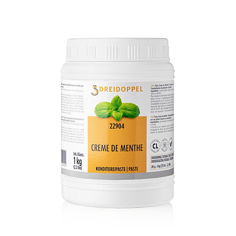 Creme de Menthe - Pasta, Dreidouble, No.229 - 1 kg - Dose di PE