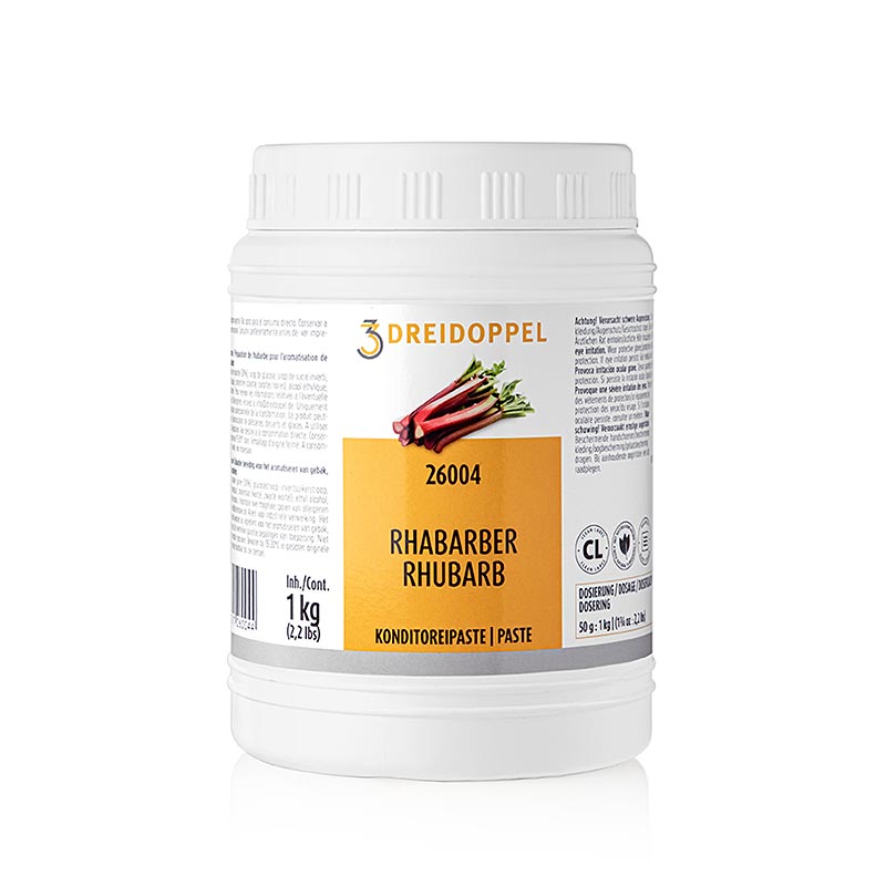 Rabarberpasta, Dreidoppel, nr. 260 - 1 kg - PE-dosis