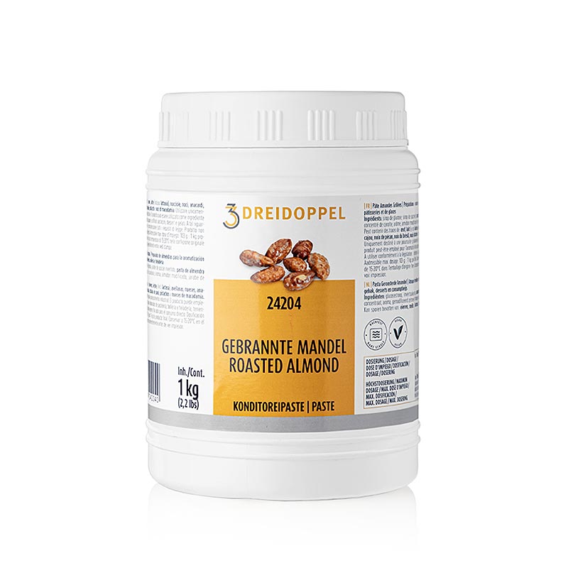 Wienilainen mantelitahna (paahdettu manteli), Dreidoppel, nro 242 - 1 kg - PE-annos