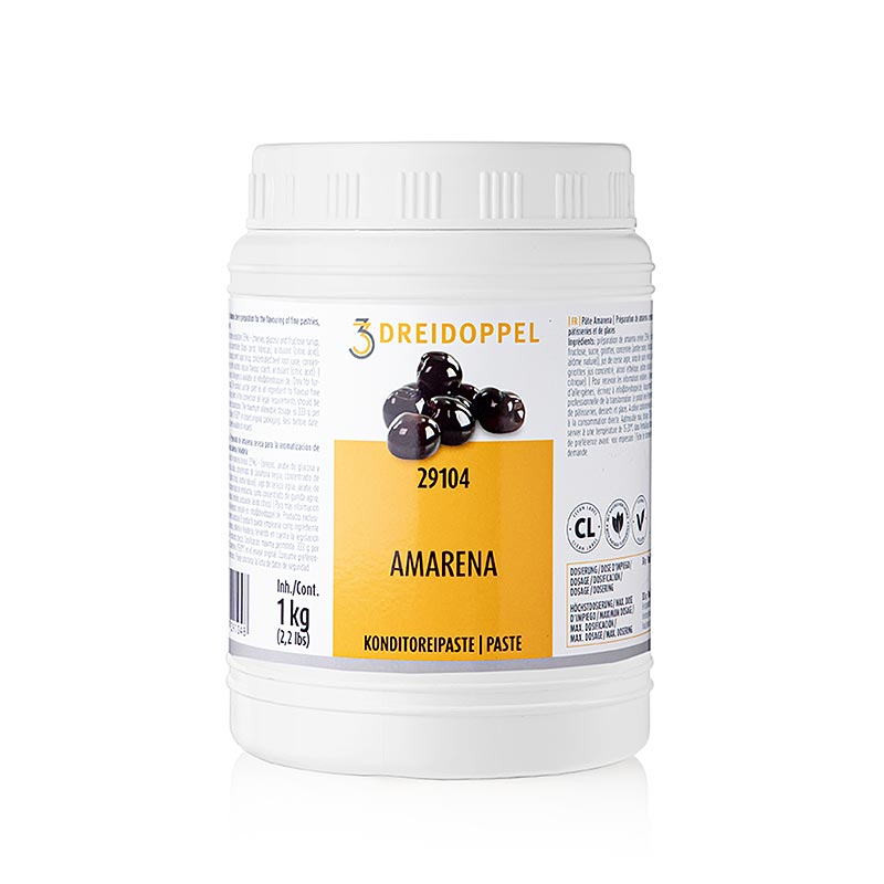 Amarena - Pasta, tredubbel, nr 291 - 1 kg - PE-dos