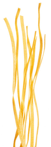 Nastrini Pasta all`uovo, egg ribbon noodles, 4 mm, rustichella - 250 g - pack